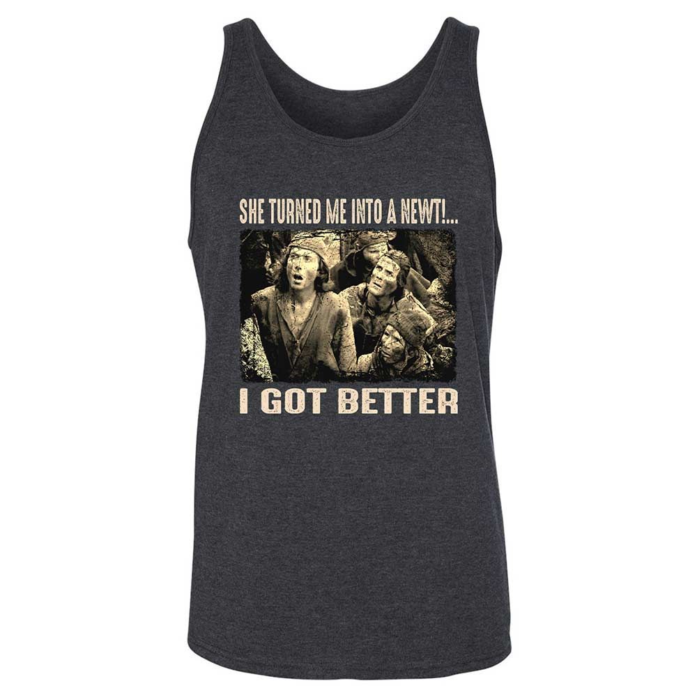 Unisex Jersey Tank - FS2ZNQX6 - Dark Grey Heather - 5