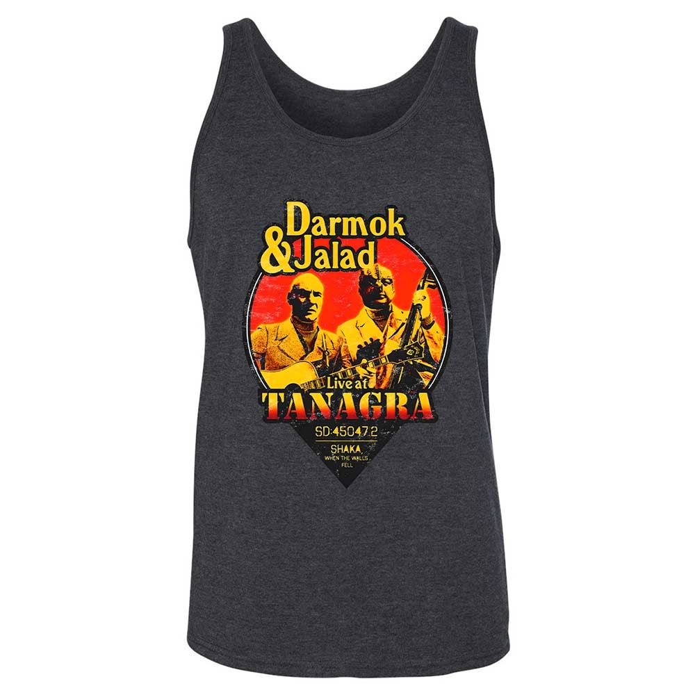 Unisex Jersey Tank - 7UG433FE - Dark Grey Heather - 5