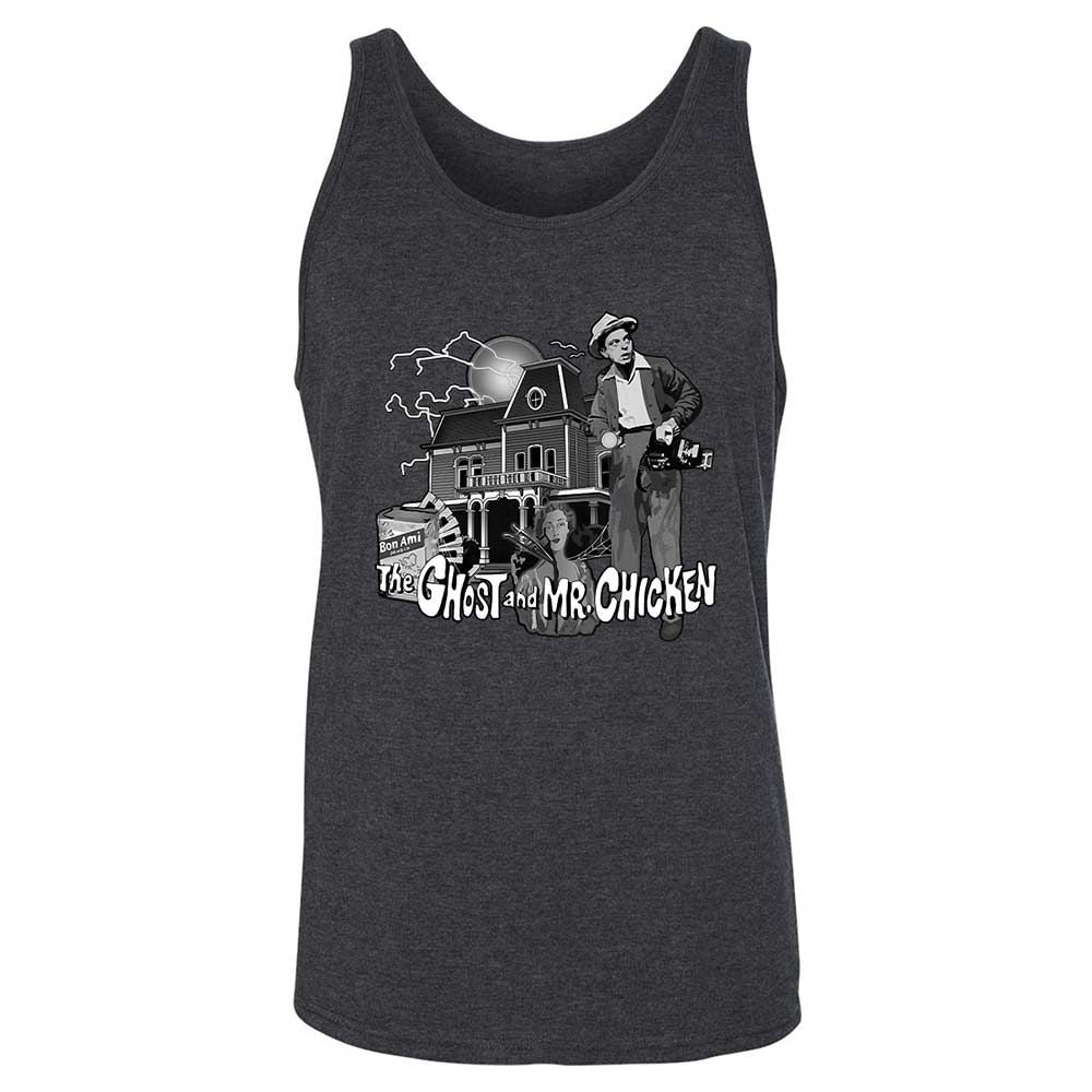 Unisex Jersey Tank - W9RL4L5Y - Dark Grey Heather - 5