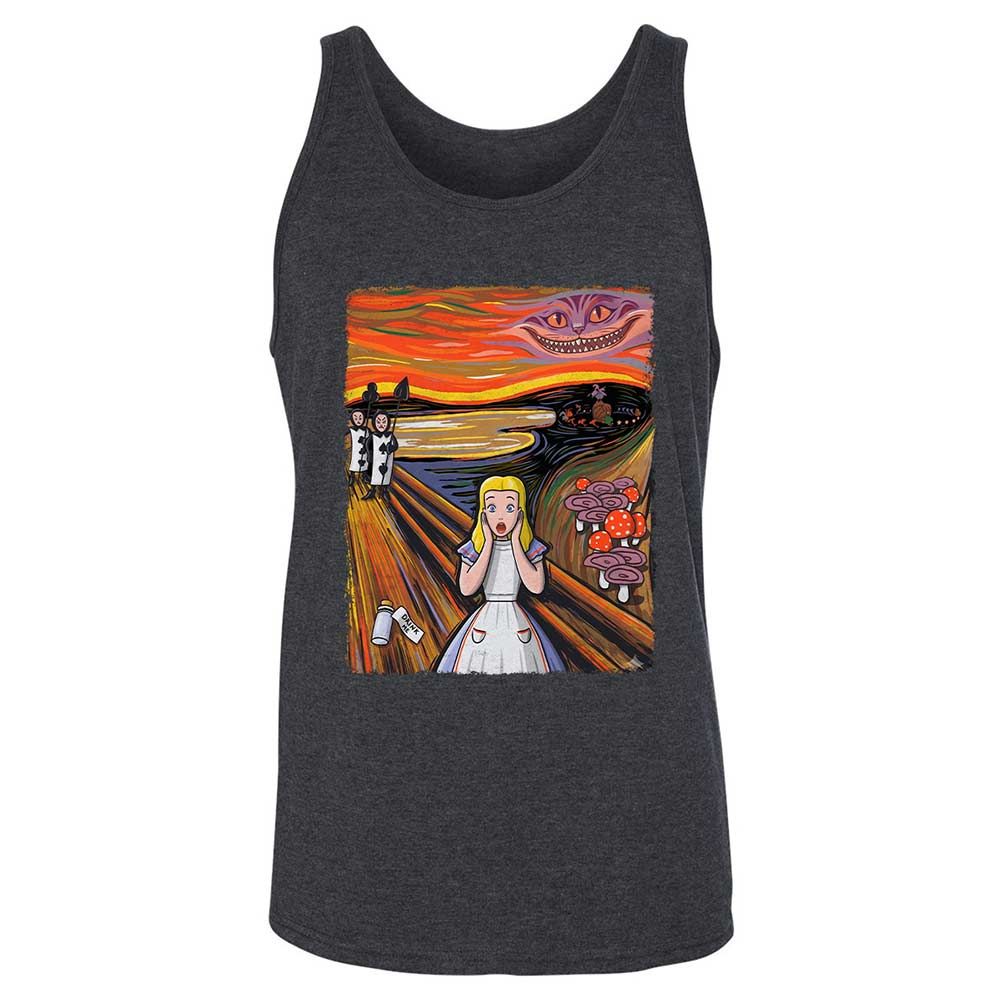 Alice in Screamland - Dark Grey Heather - 5