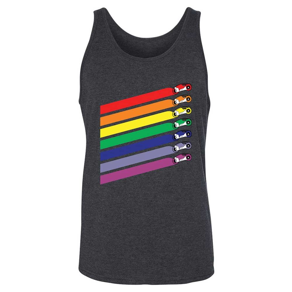 Race The Rainbow - Dark Grey Heather - 5