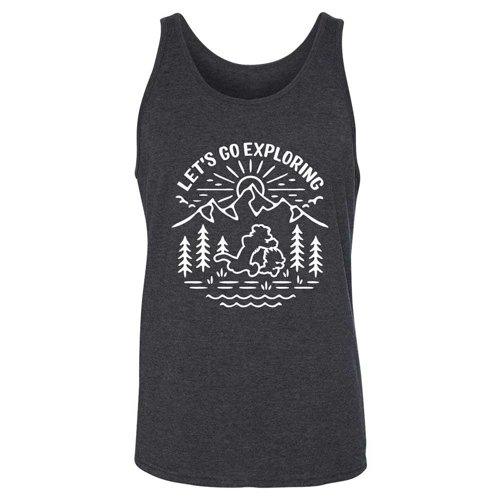 Unisex Jersey Tank - MVV7XKYP - Dark Grey Heather - 5