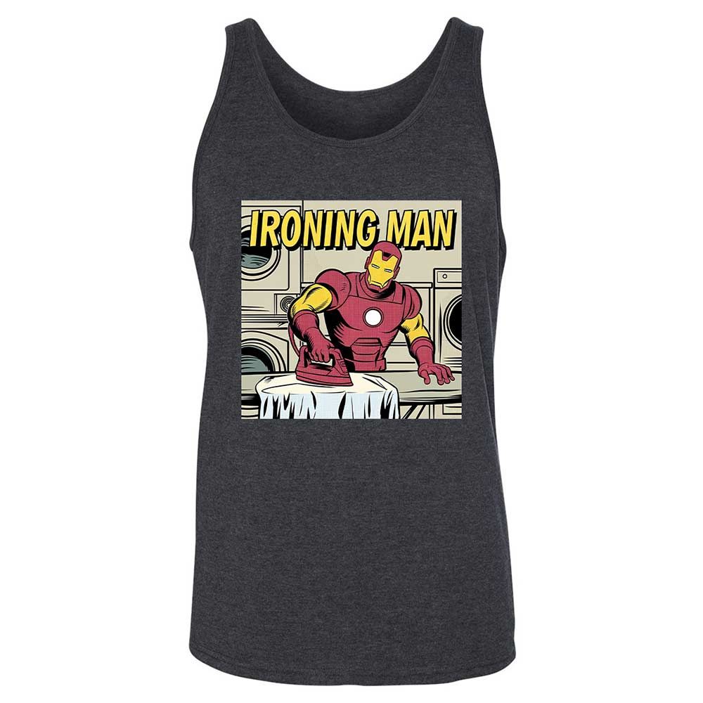 Unisex Jersey Tank - YV1DVBDG - Dark Grey Heather - 5