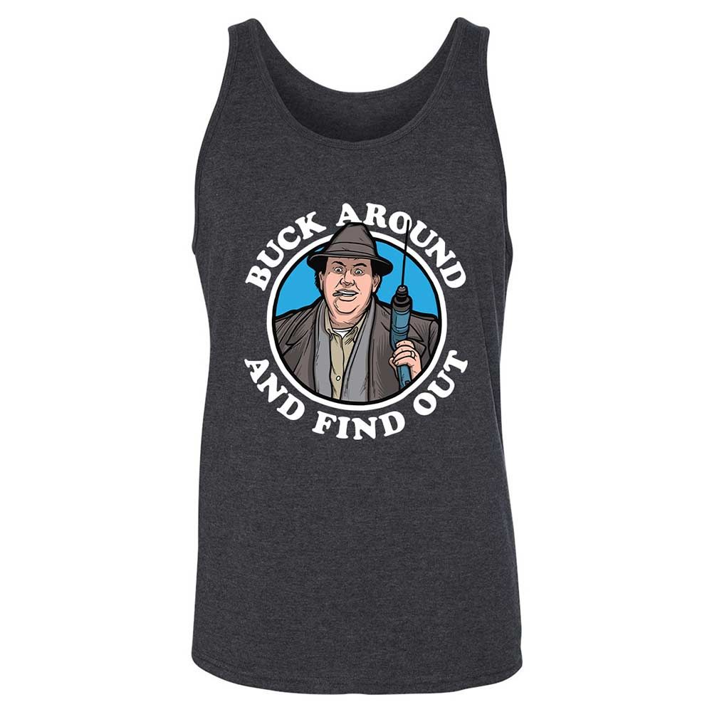 Buck Around & Find Out - Dark Grey Heather - 5