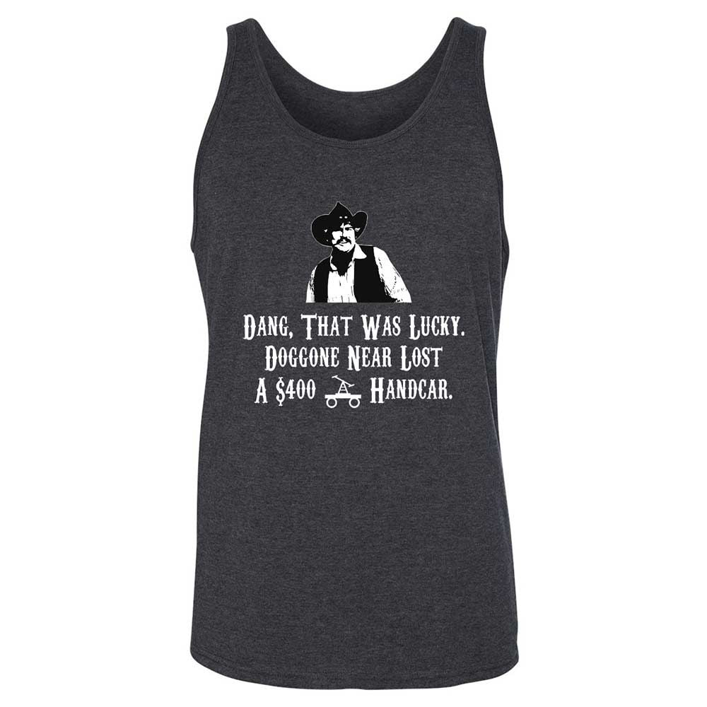 Unisex Jersey Tank - BU8G35RZ - Dark Grey Heather - 5