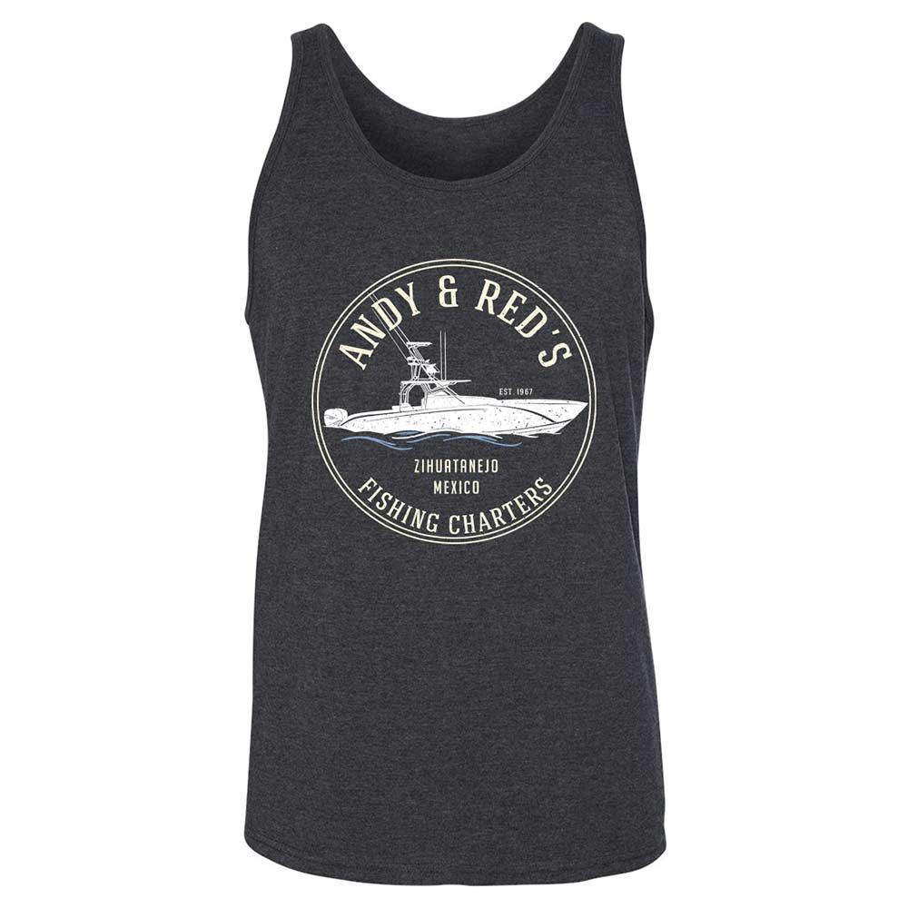 Unisex Jersey Tank - AJEV74MR - Dark Grey Heather - 5