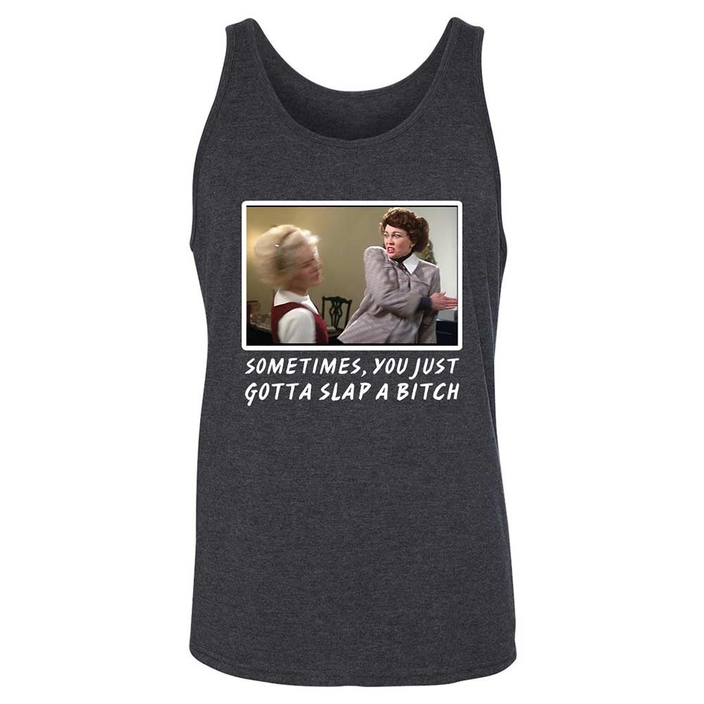 Unisex Jersey Tank - 56L5B9E8 - Dark Grey Heather - 5