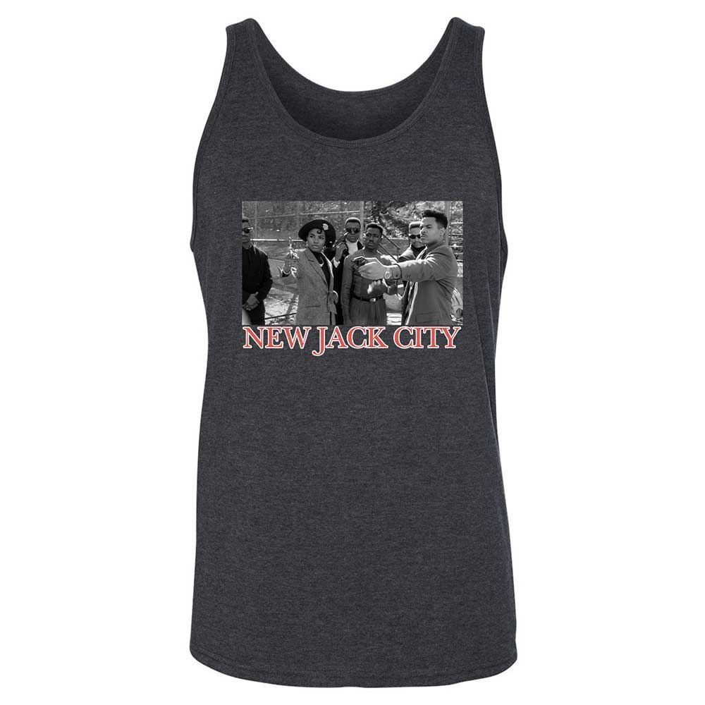 Unisex Jersey Tank - NGGF2NUK - Dark Grey Heather - 5