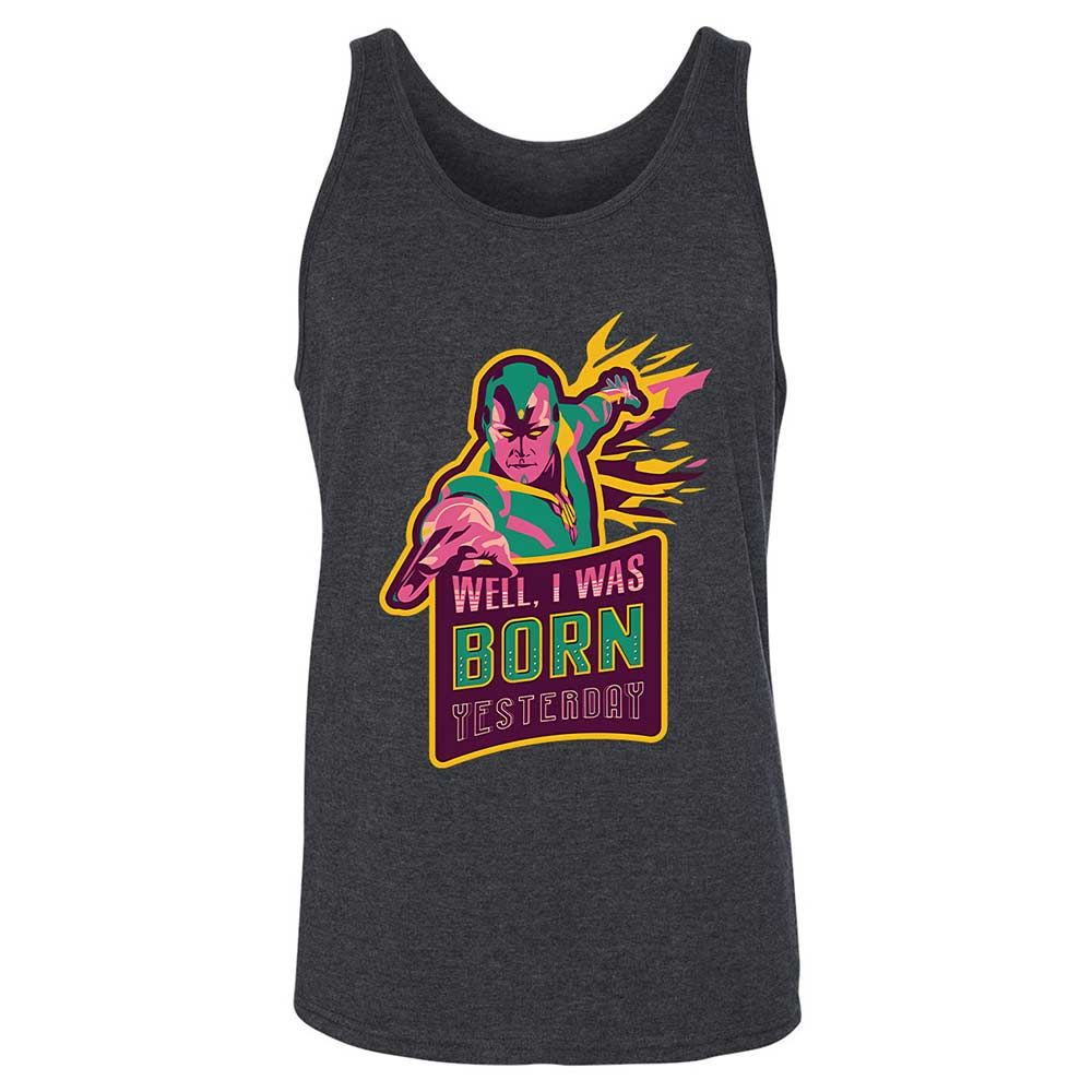 I Was Born Yesterday - Dark Grey Heather - 5