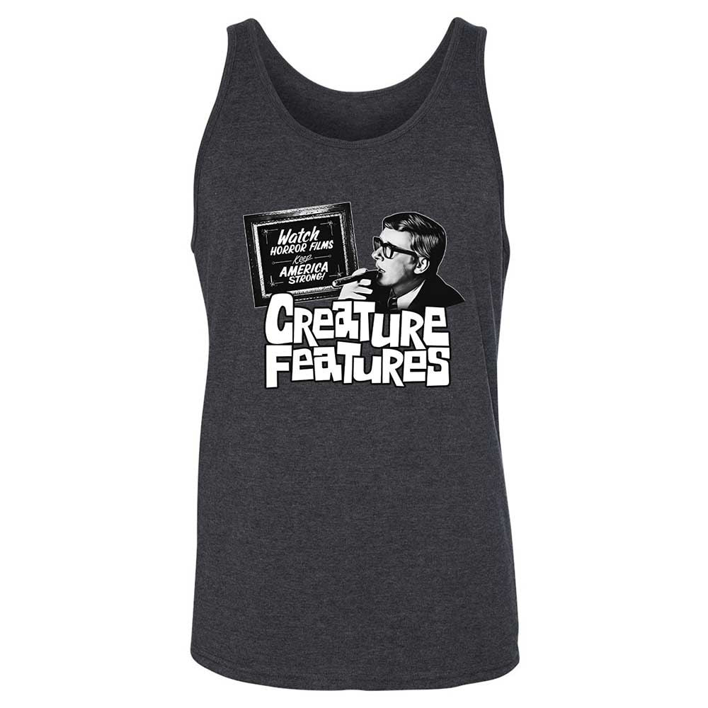 Bob Wilkins Creature Features - Dark Grey Heather - 5