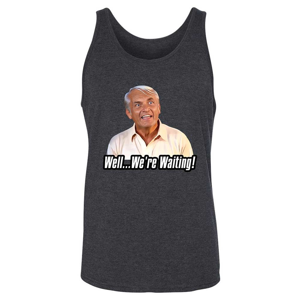 Unisex Jersey Tank - QS41N5NJ - Dark Grey Heather - 5