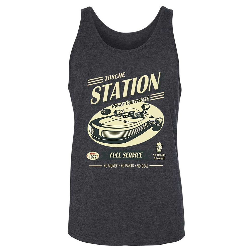 Unisex Jersey Tank - C5BRGC9D - Dark Grey Heather - 5