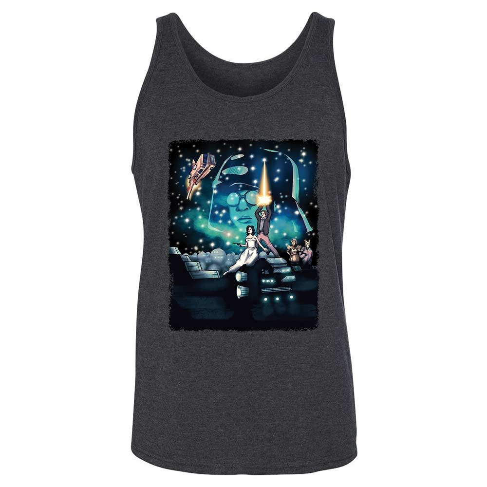 Unisex Jersey Tank - HE81ESAC - Dark Grey Heather - 5