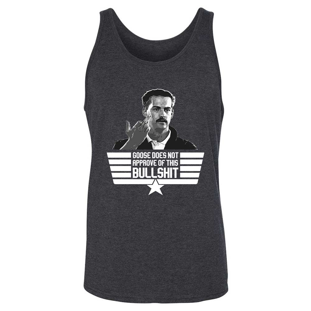 Goose does not approve - Dark Grey Heather - 5