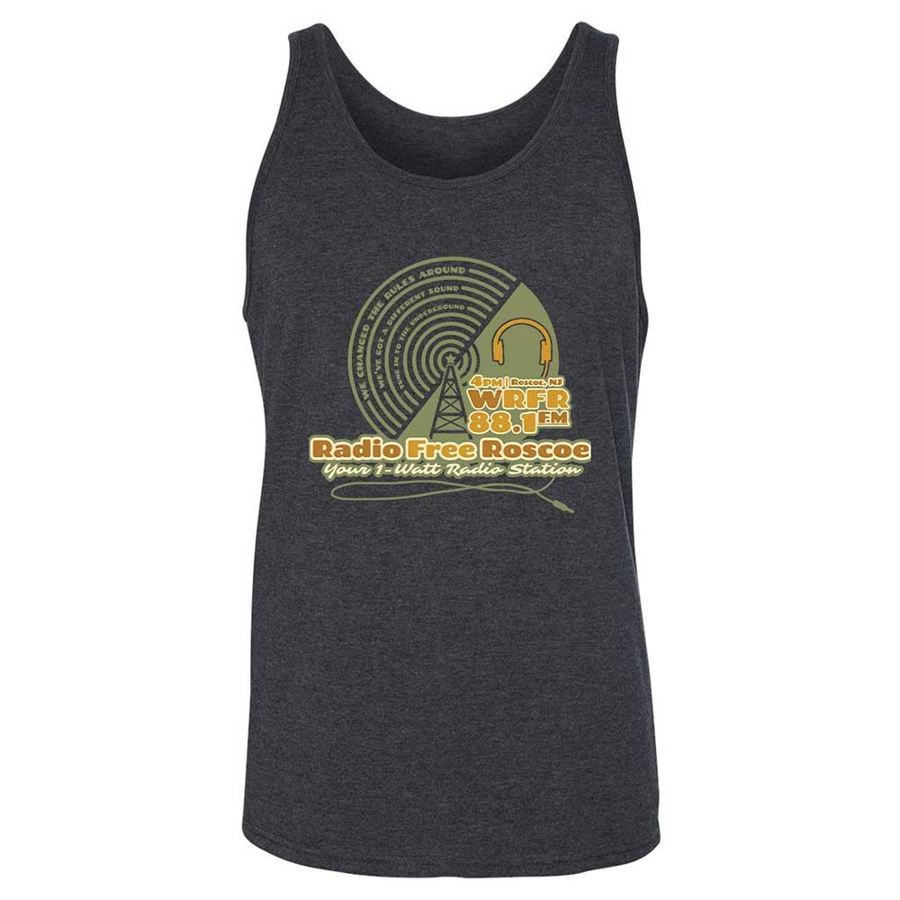 Radio Free Roscoe - Dark Grey Heather - 5