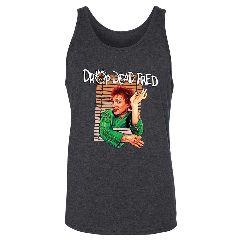 Funny Man Drop Dead Fred - Dark Grey Heather - 5