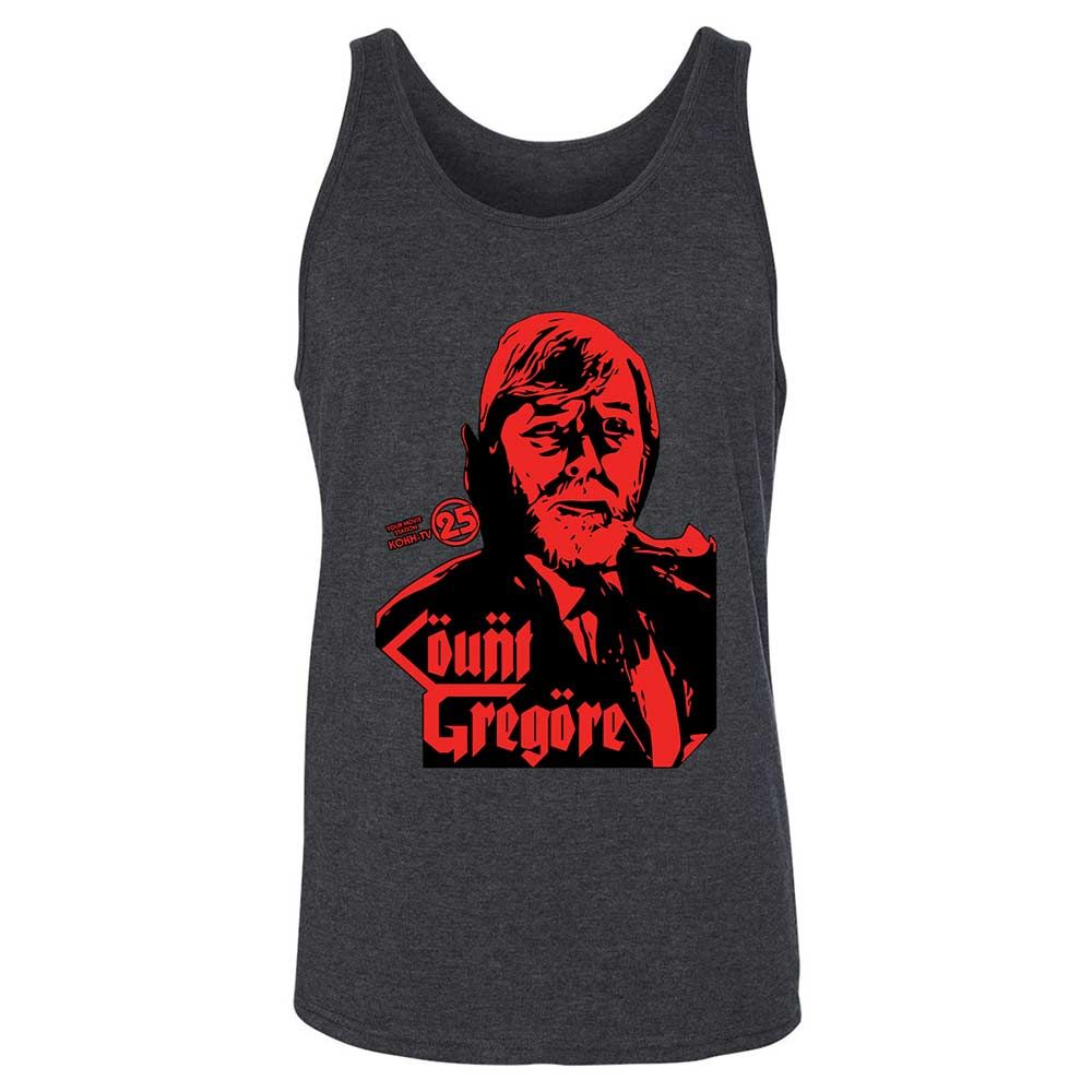 The Count Horror Theater Host - Dark Grey Heather - 5