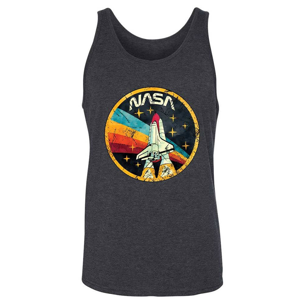 USA Space Agency Vintage Colors - Dark Grey Heather - 5