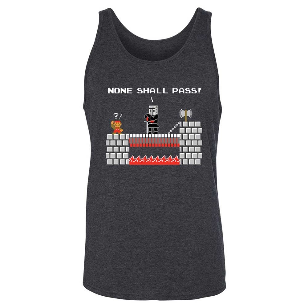 No Plumbers Shall Pass - Dark Grey Heather - 5