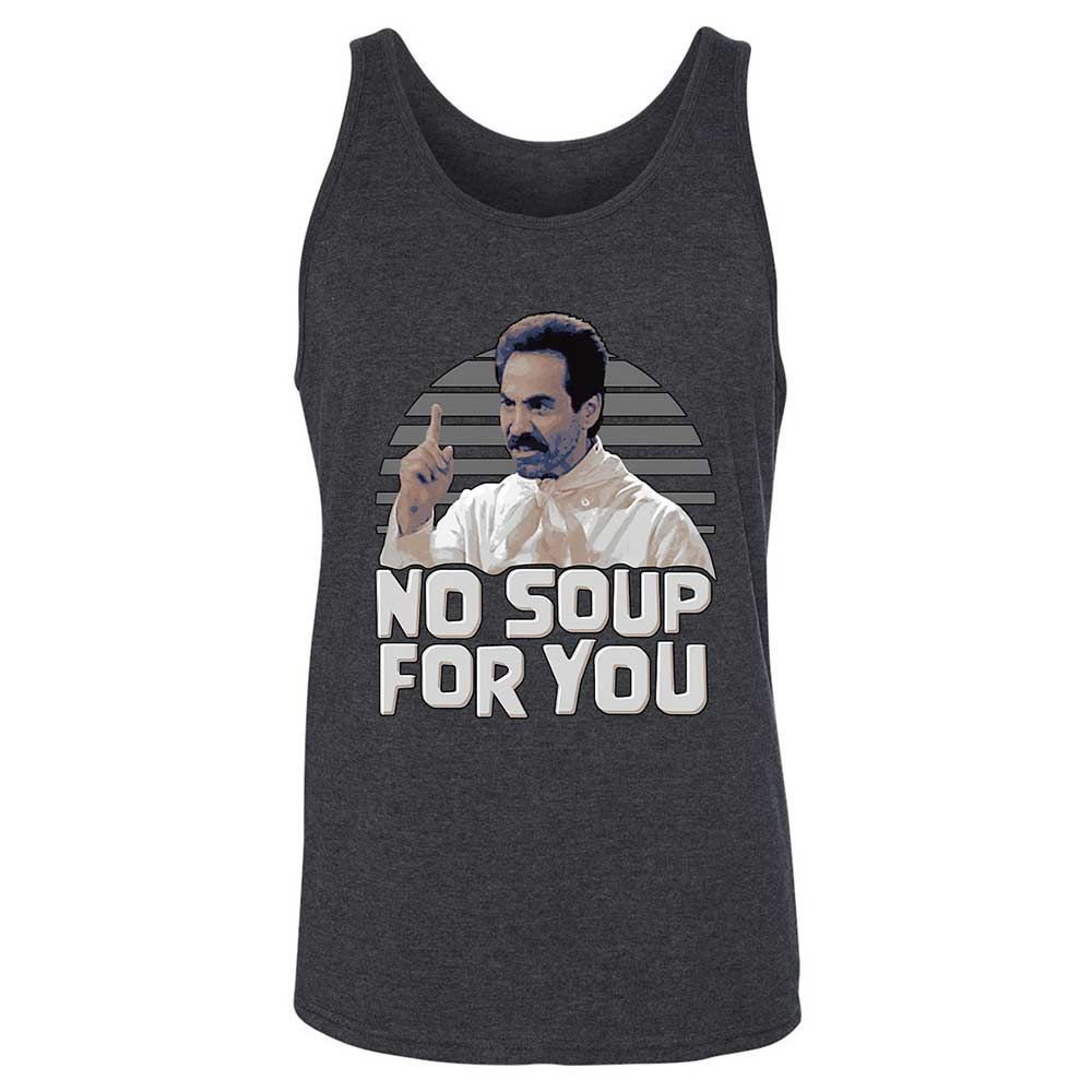 No Soup For You - Dark Grey Heather - 5