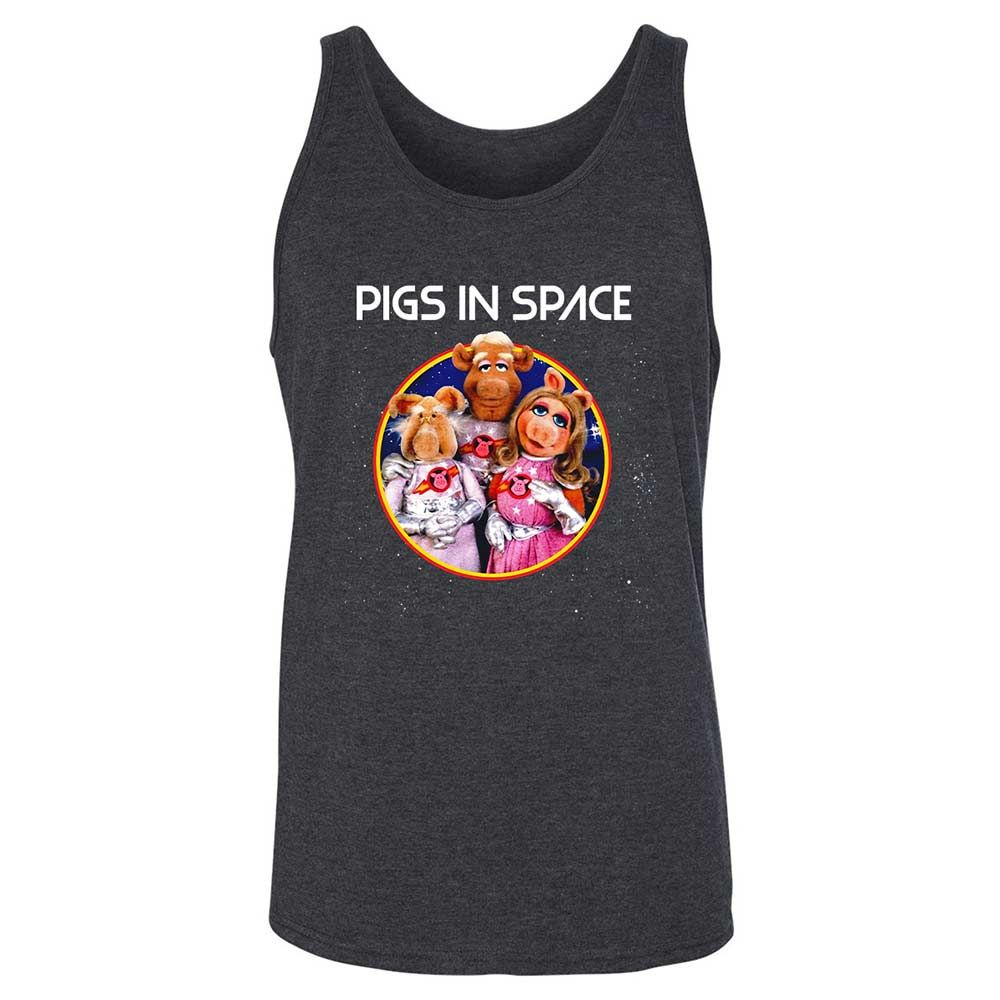 Pigs In Space - Dark Grey Heather - 5