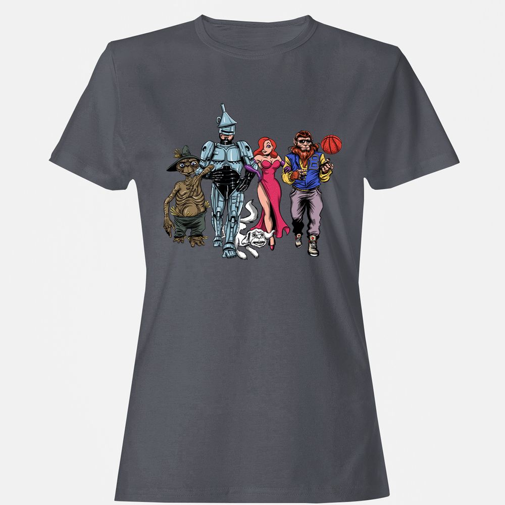 Women's T-Shirt - 6HS9C8U5 - Dark Heather - 5