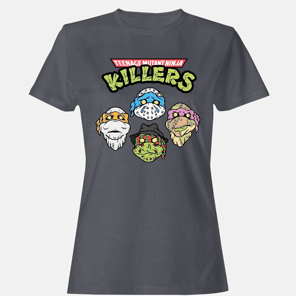 Women's T-Shirt - F5L8XYLC - Dark Heather - 5