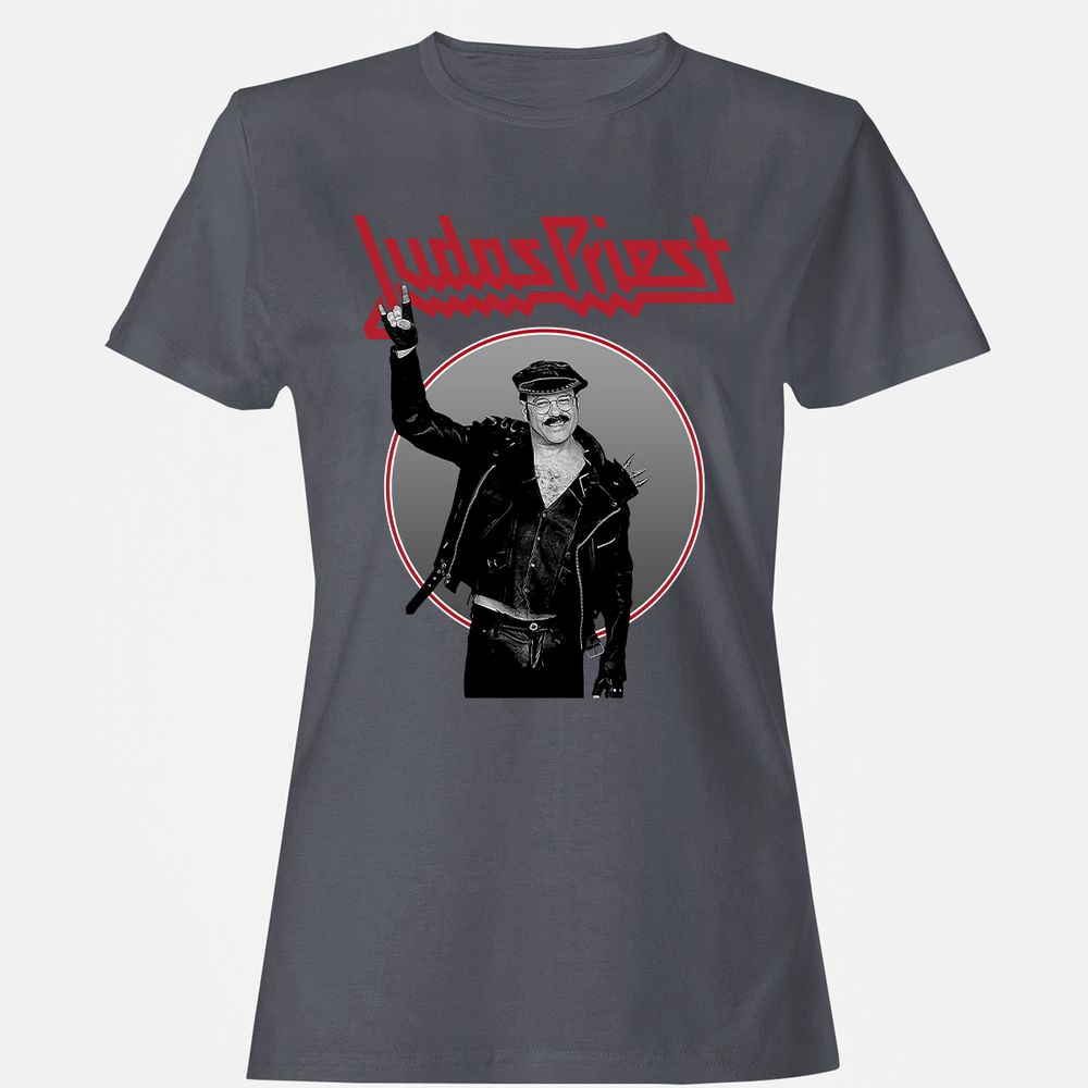 Women's T-Shirt - V5BFFYH1 - Dark Heather - 5