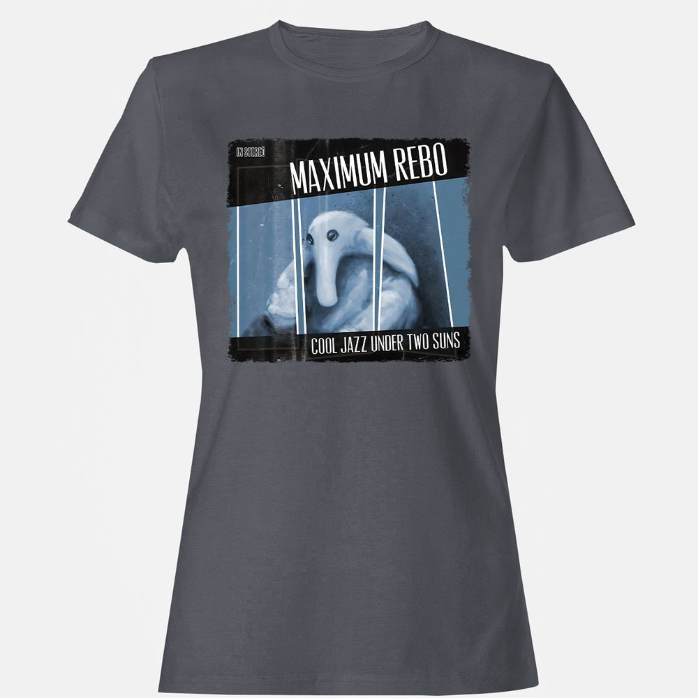 Women's T-Shirt - 5FQCT8D4 - Dark Heather - 5