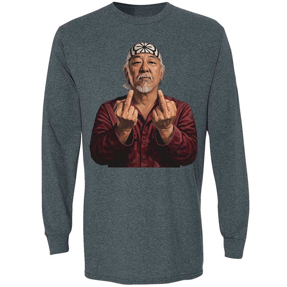 Long Sleeve T-Shirt - E5JKNUR6 - Dark Heather - 5