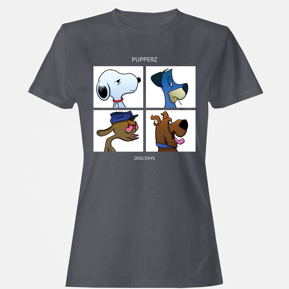 Women's T-Shirt - XGS4F9V6 - Dark Heather - 5