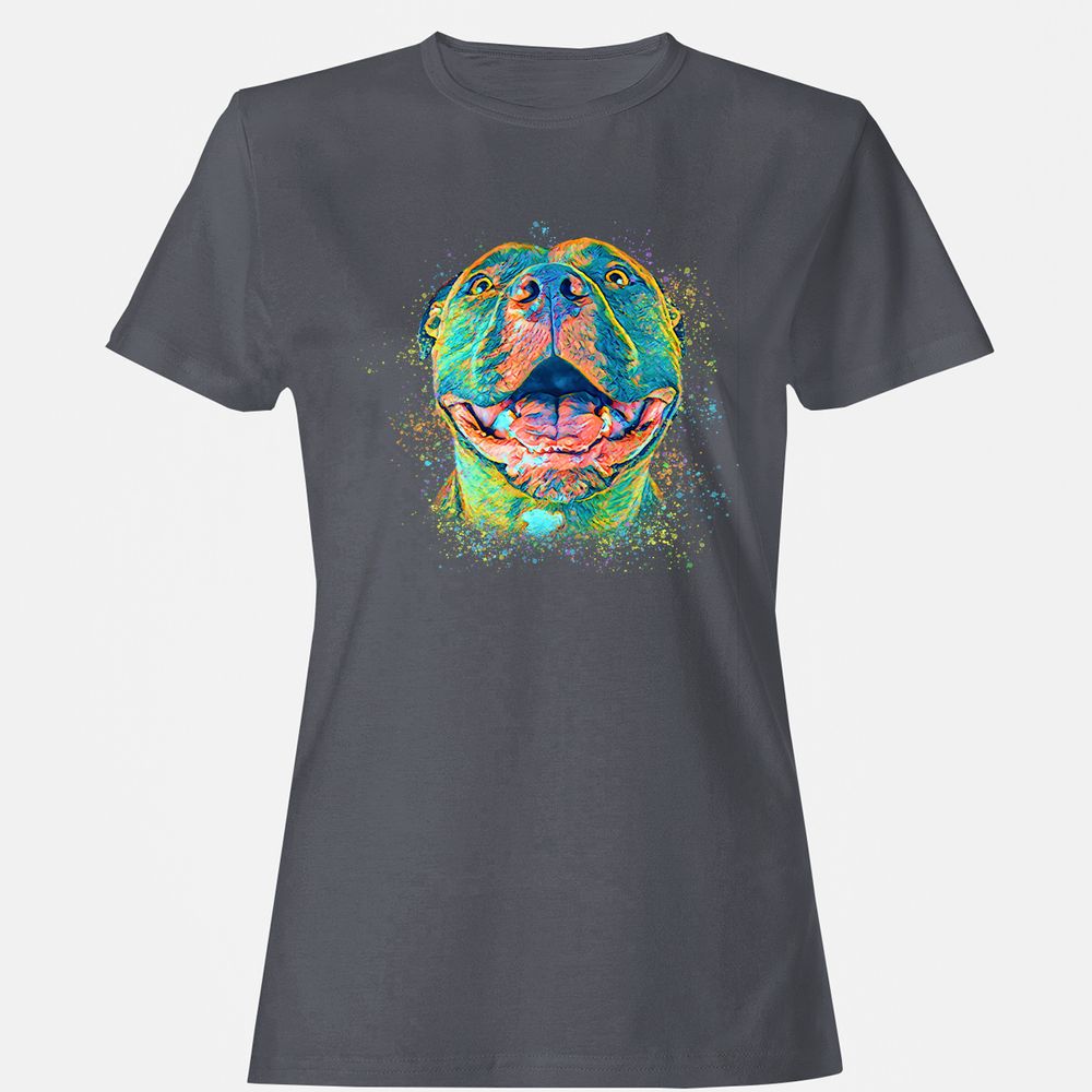 Women's T-Shirt - U8J61T6X - Dark Heather - 5