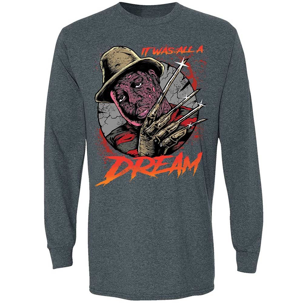 Long Sleeve T-Shirt - 21KBGBNT - Dark Heather - 5