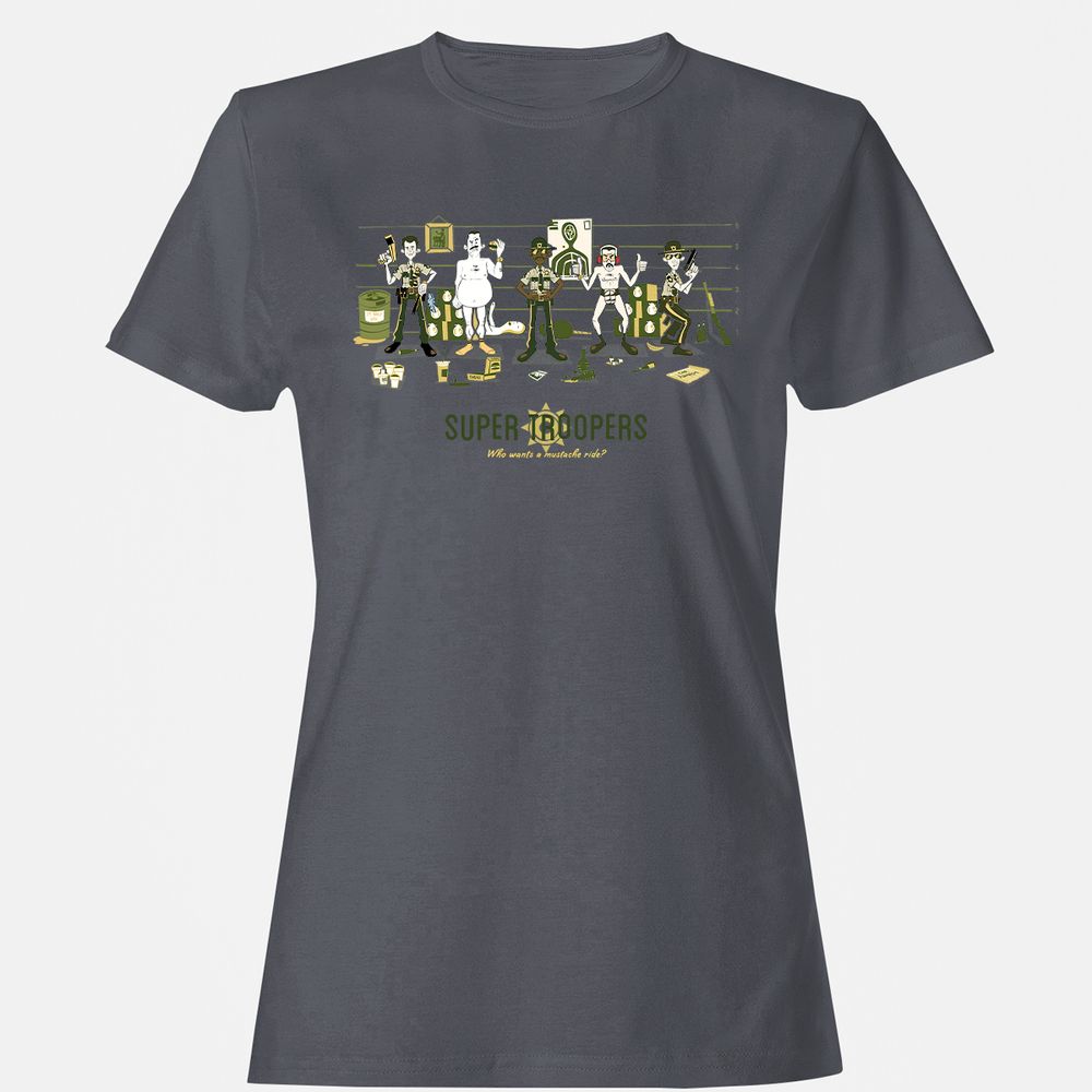 Women's T-Shirt - 3D8UY2FF - Dark Heather - 5