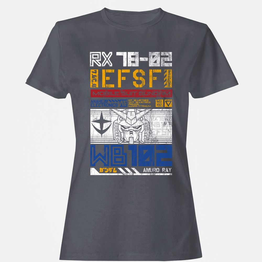 Women's T-Shirt - GNV27X6F - Dark Heather - 5