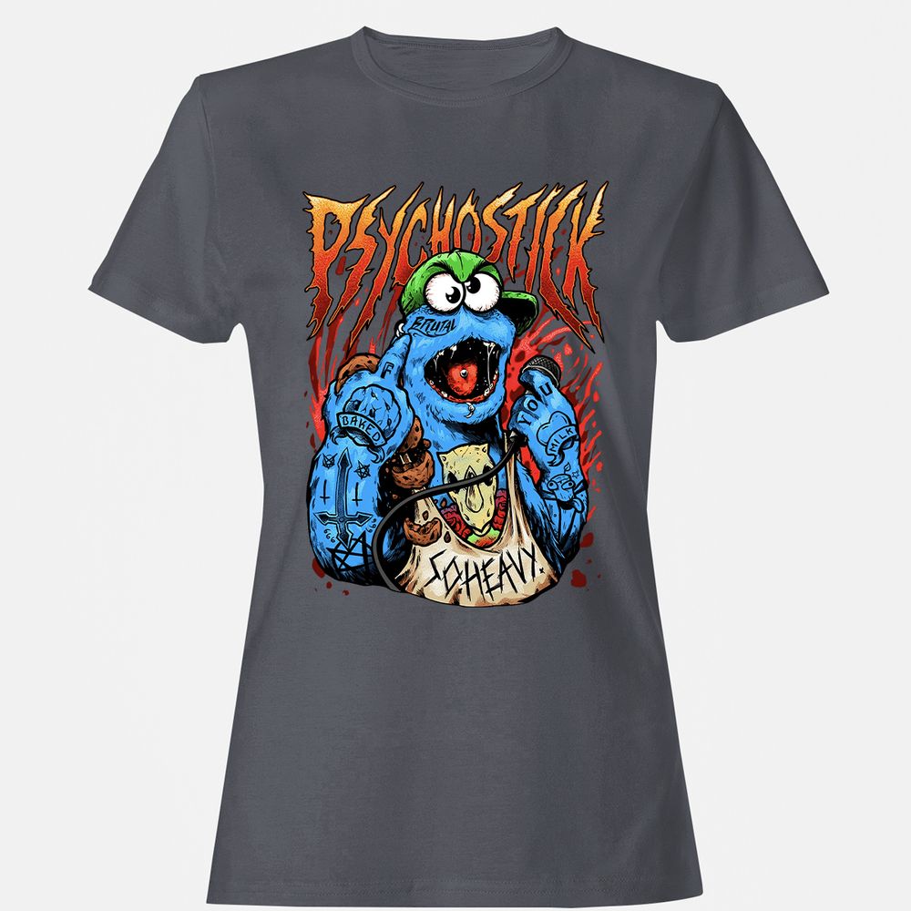 Women's T-Shirt - RVSLE638 - Dark Heather - 5