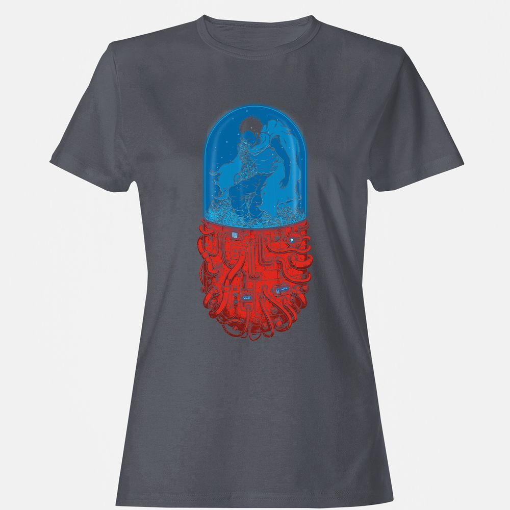 Women's T-Shirt - B3AHLE56 - Dark Heather - 5