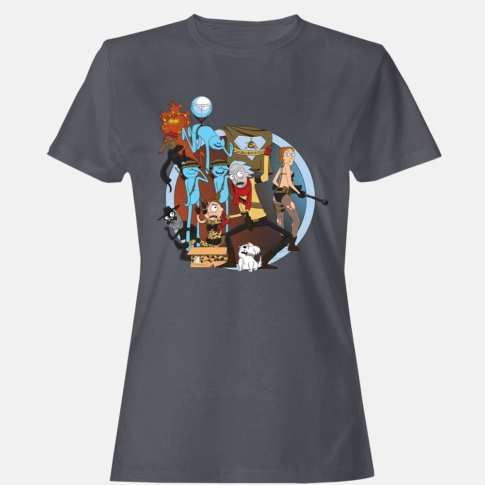 Women's T-Shirt - Z4J5AR9Z - Dark Heather - 5