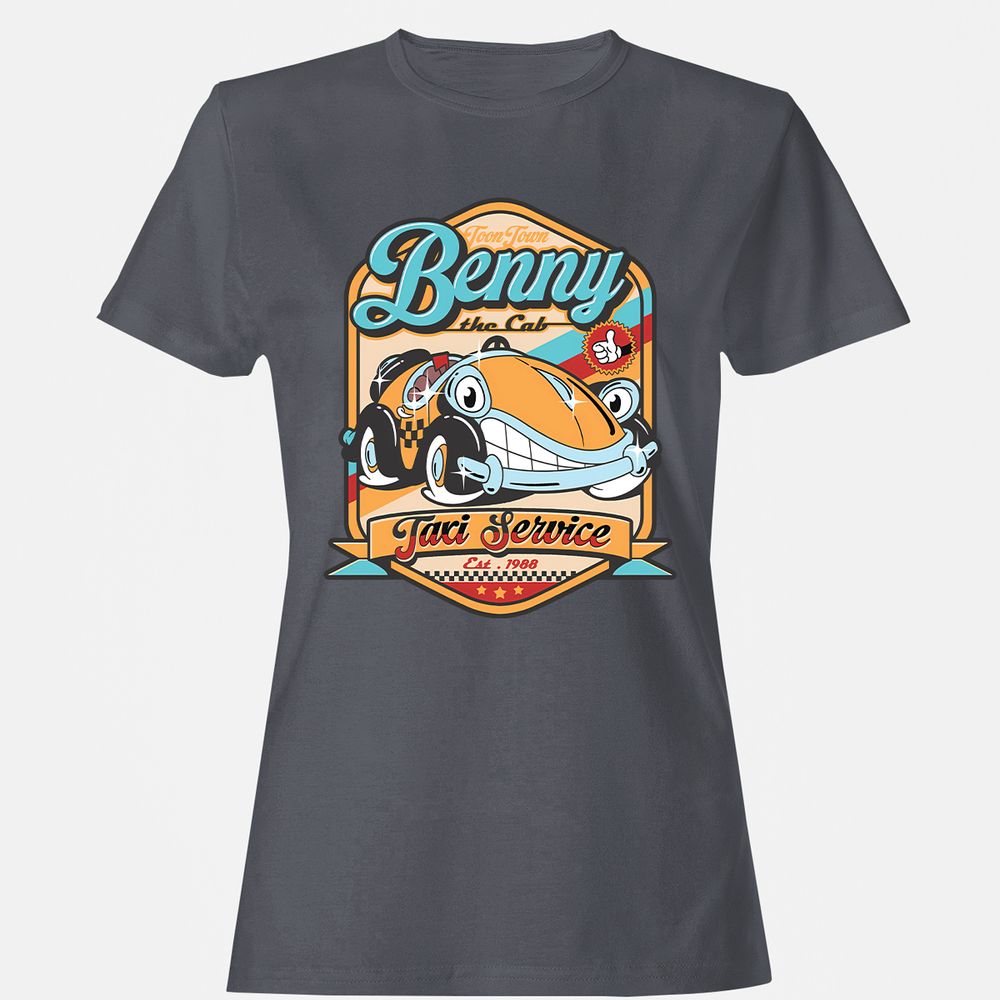 Women's T-Shirt - J4UTLK2C - Dark Heather - 5