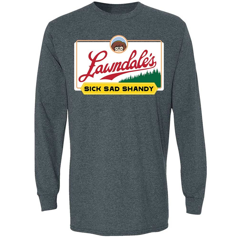 Long Sleeve T-Shirt - ABATL9HB - Dark Heather - 5