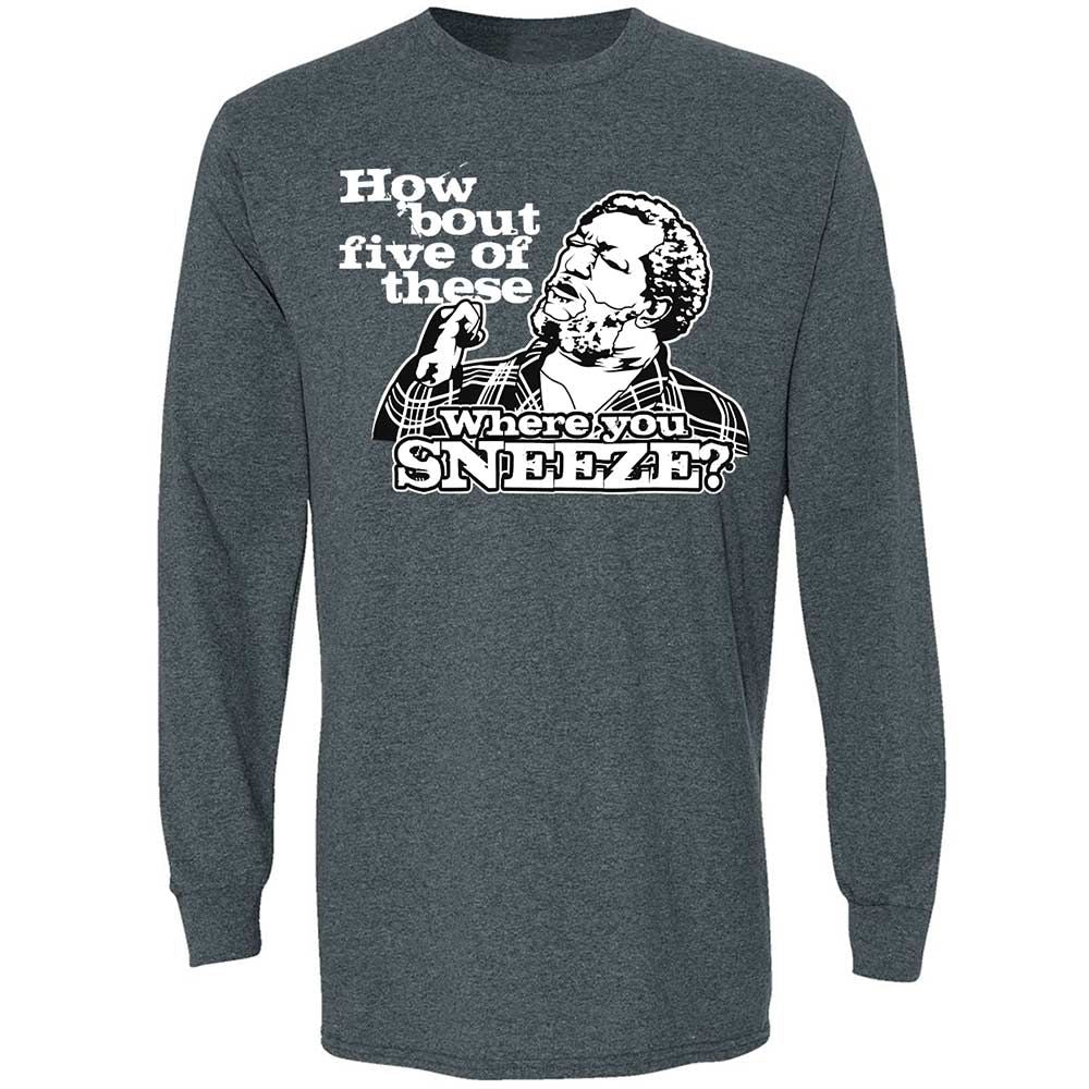 Long Sleeve T-Shirt - FU19B1DL - Dark Heather - 5