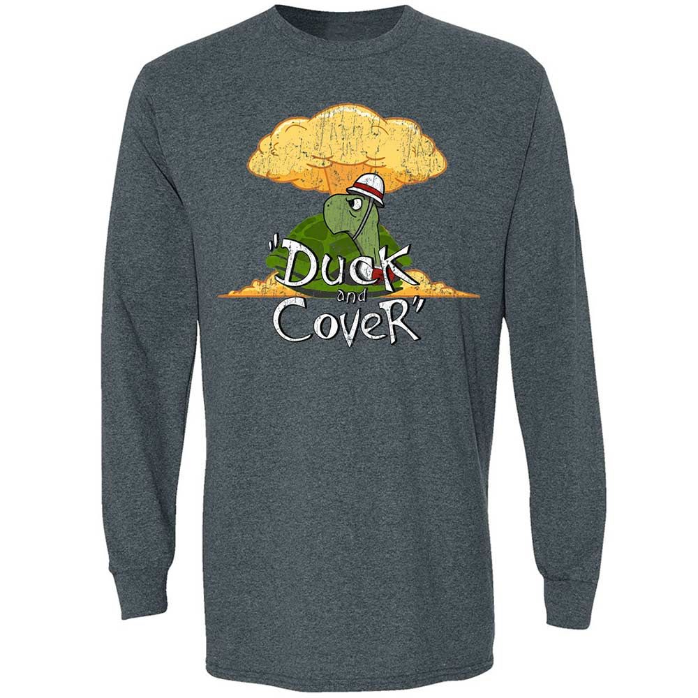Long Sleeve T-Shirt - 1EJE4CF6 - Dark Heather - 5