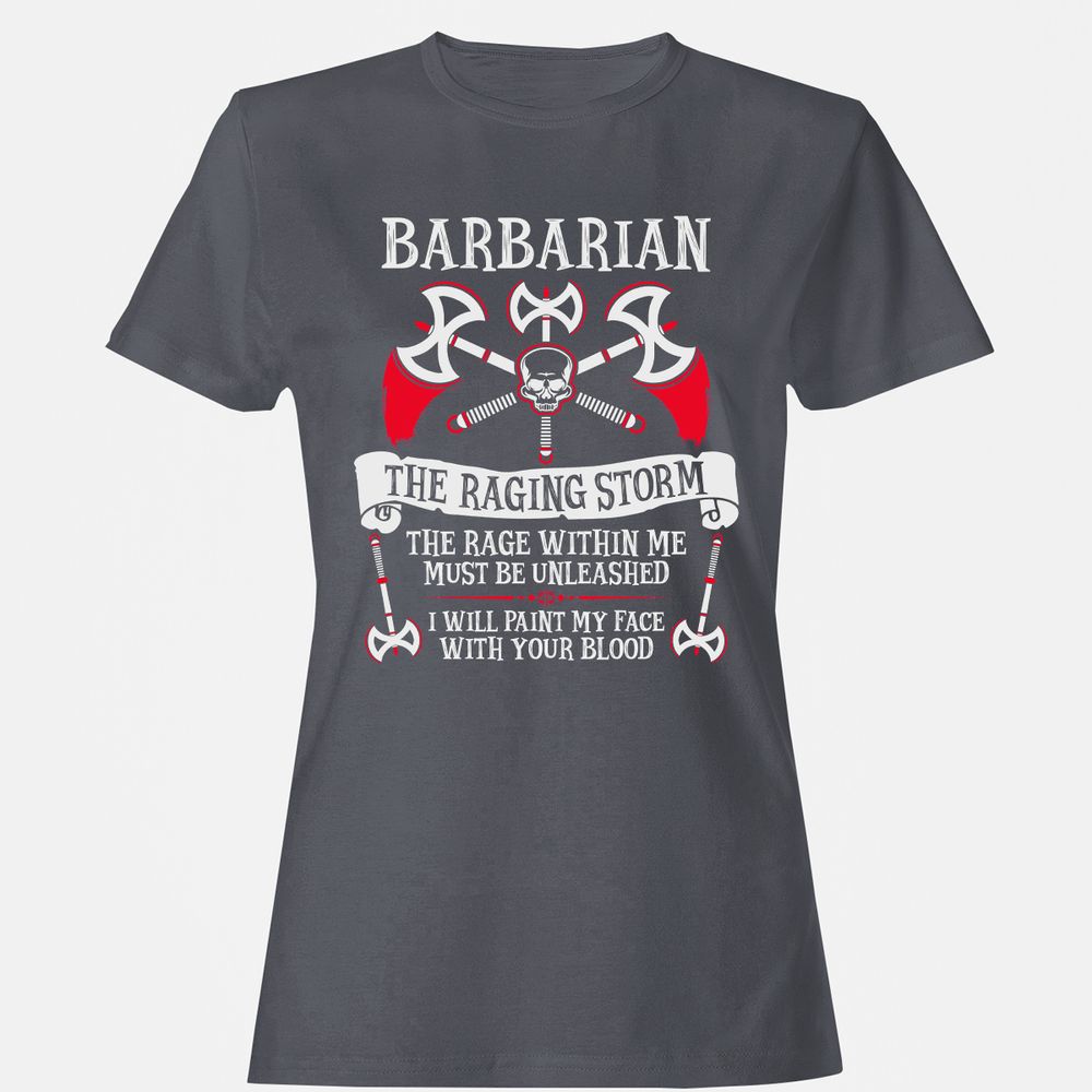 Women's T-Shirt - 4SFE4GJH - Dark Heather - 5