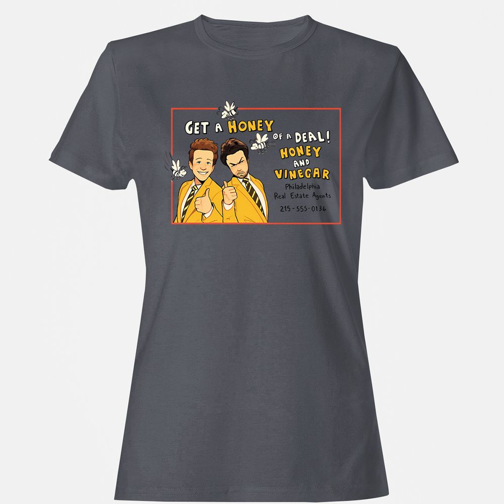 Women's T-Shirt - 28FHVV39 - Dark Heather - 5