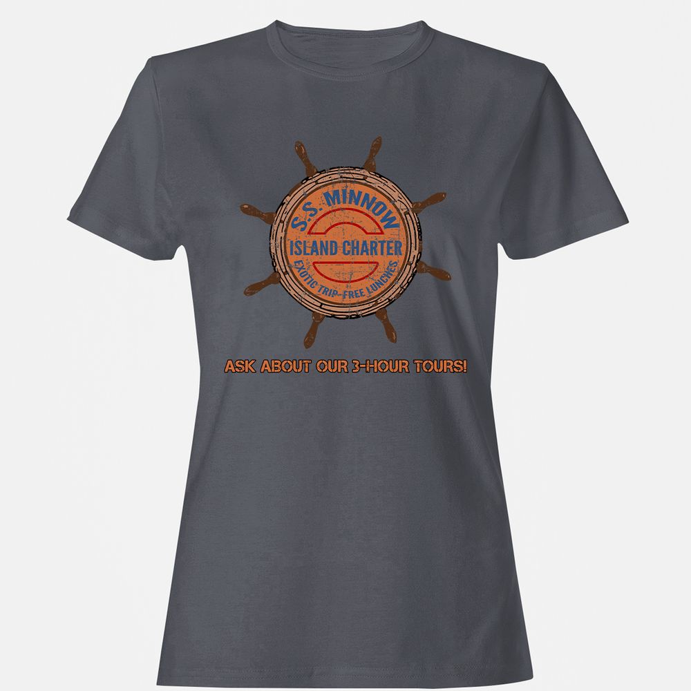 Women's T-Shirt - ZAHDH8EL - Dark Heather - 5