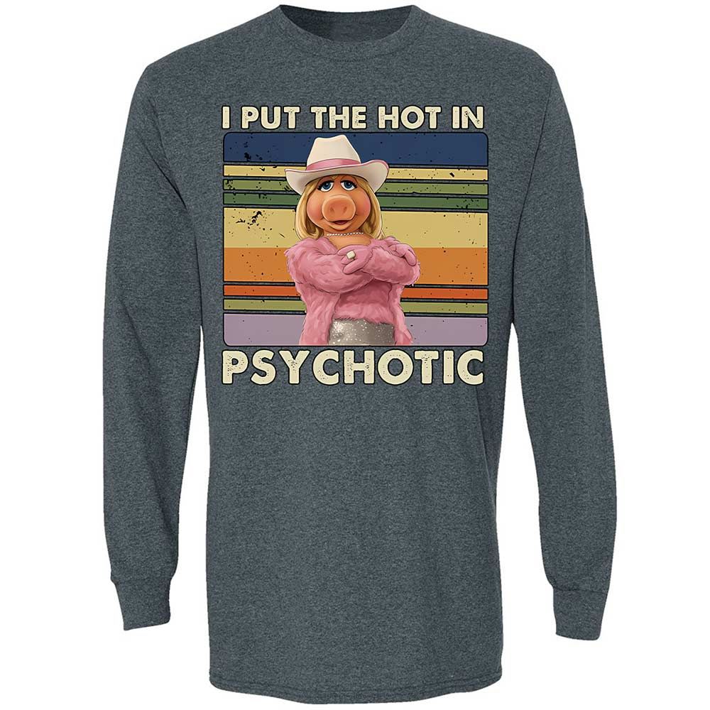 Long Sleeve T-Shirt - T468ZKCZ - Dark Heather - 5