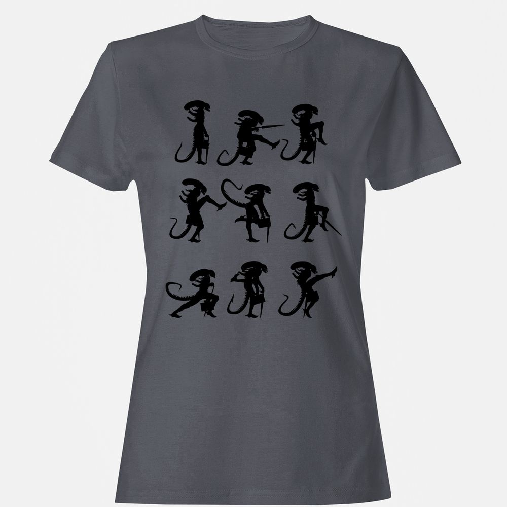 Women's T-Shirt - EGV4V9UD - Dark Heather - 5