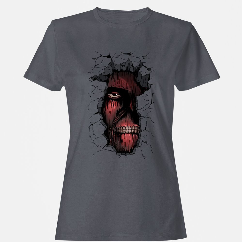 Women's T-Shirt - TZ5JLR8M - Dark Heather - 5