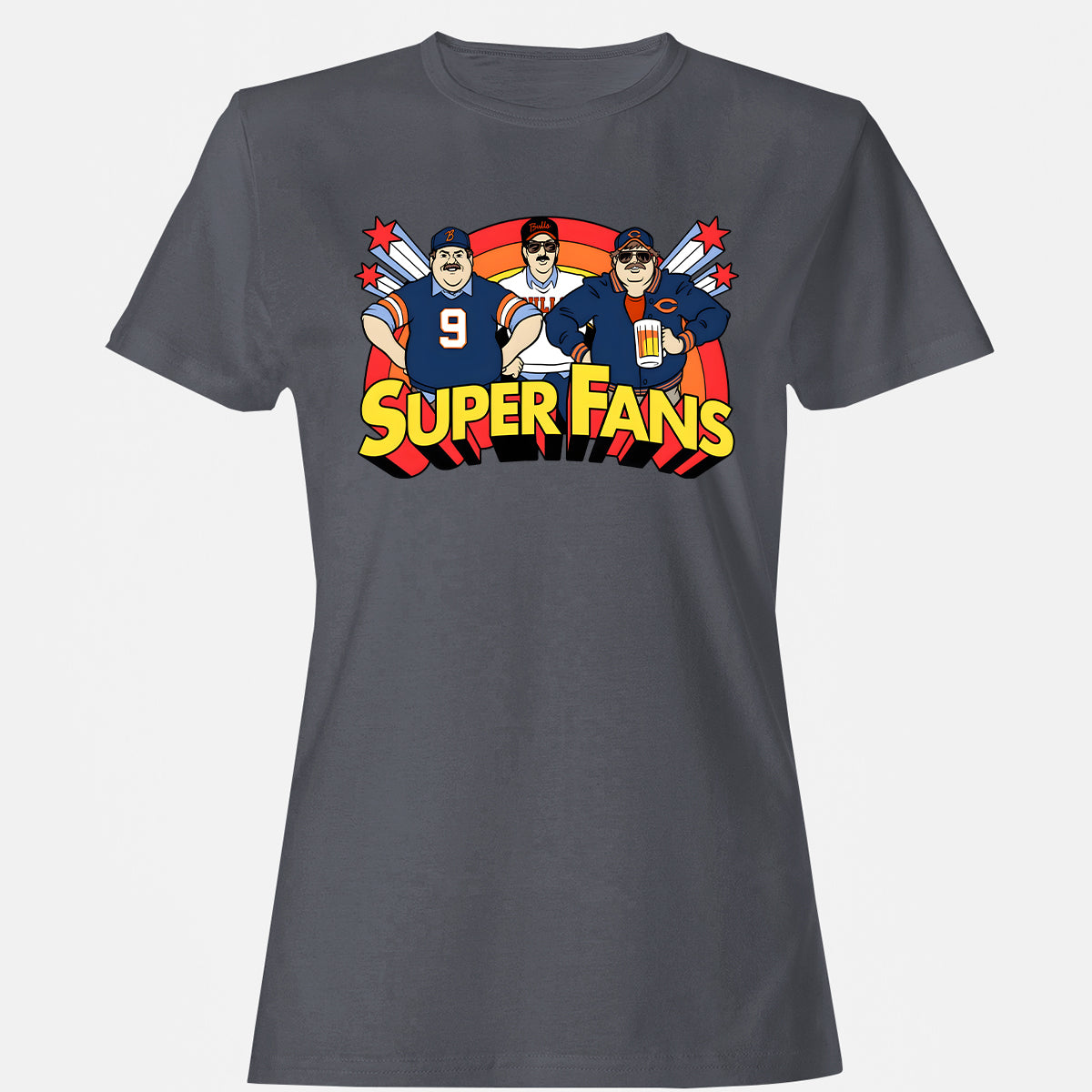 Women's T-Shirt - PJHYYCX6 - Dark Heather - 5