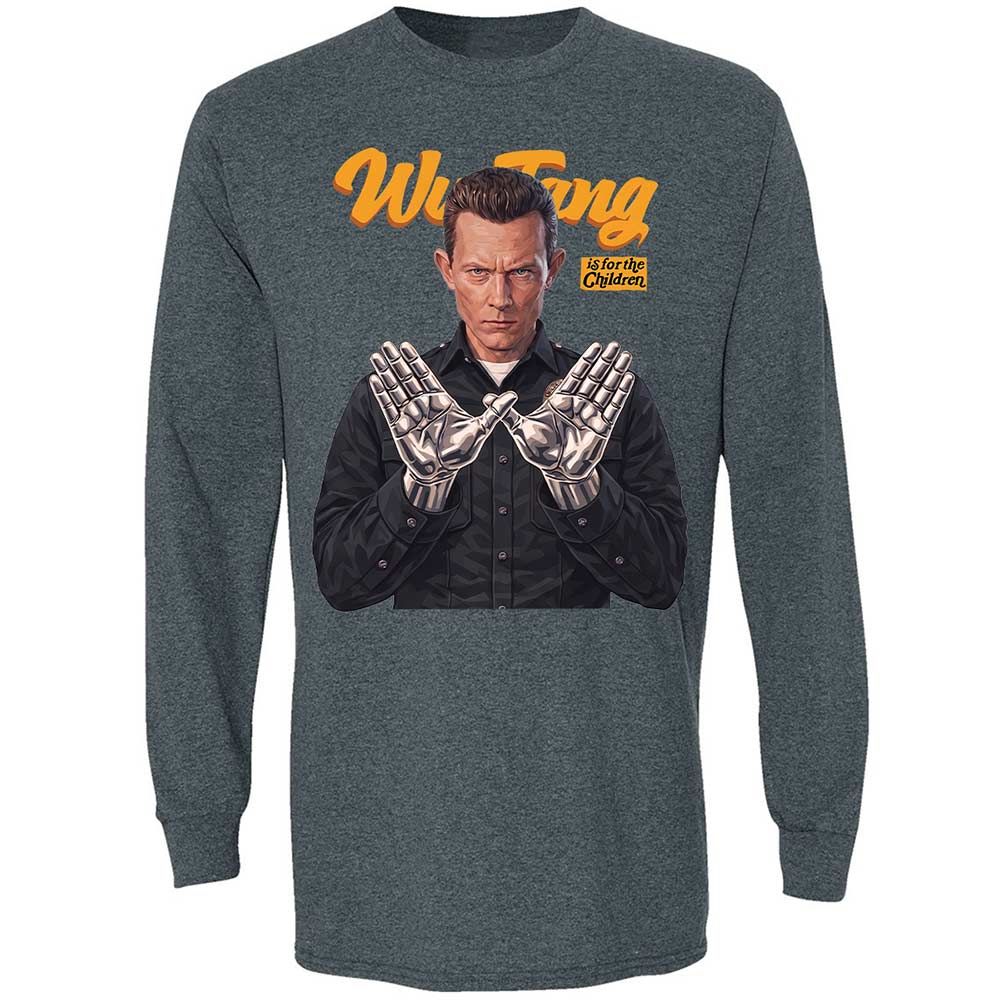 Long Sleeve T-Shirt - Black - Dark Heather - 5